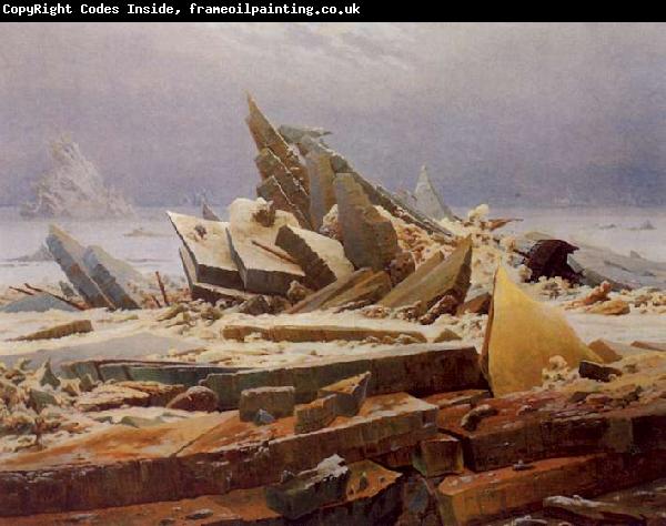 Caspar David Friedrich The Wreck of Hope